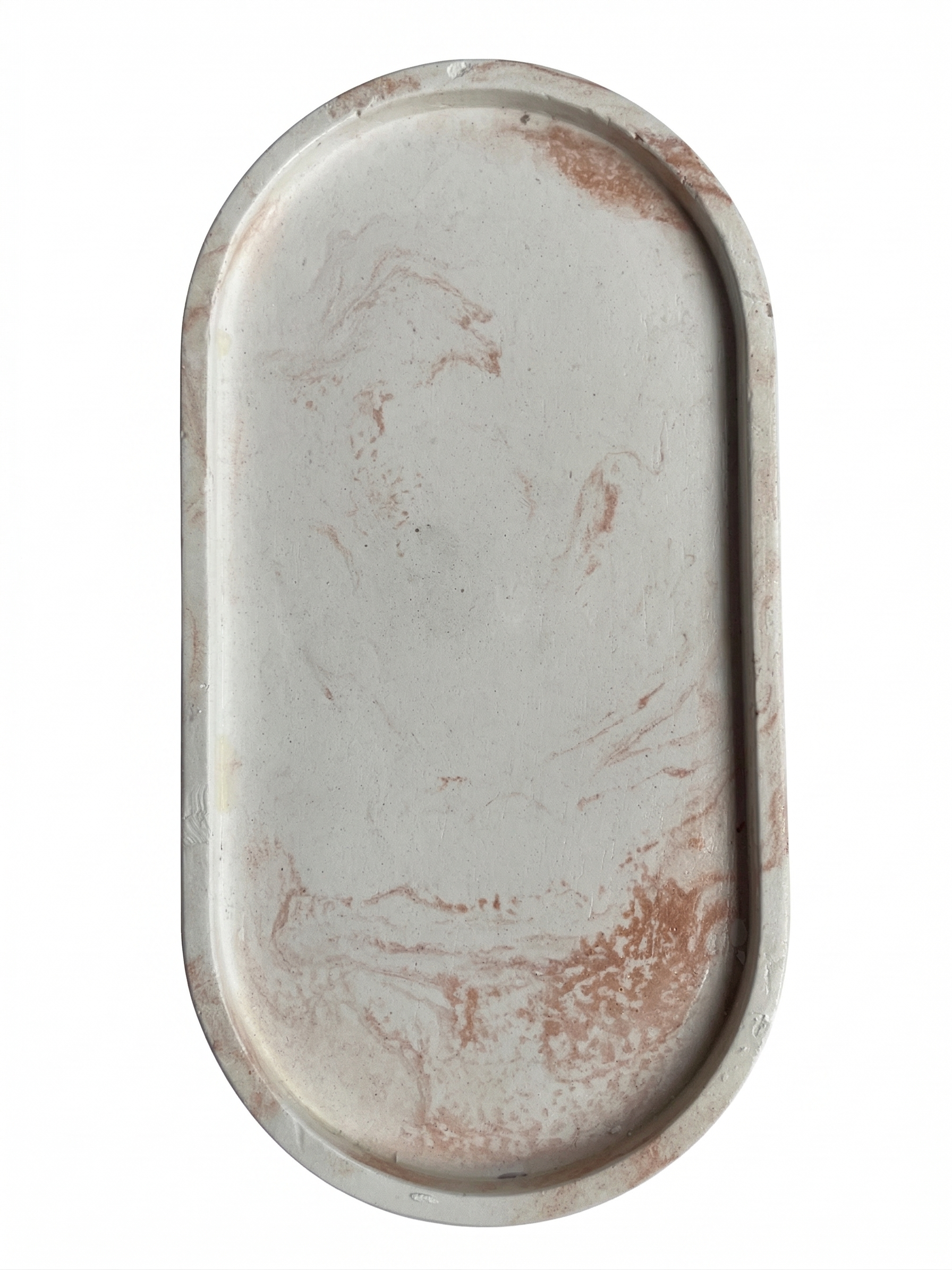 Detalle textura terrazo terracota